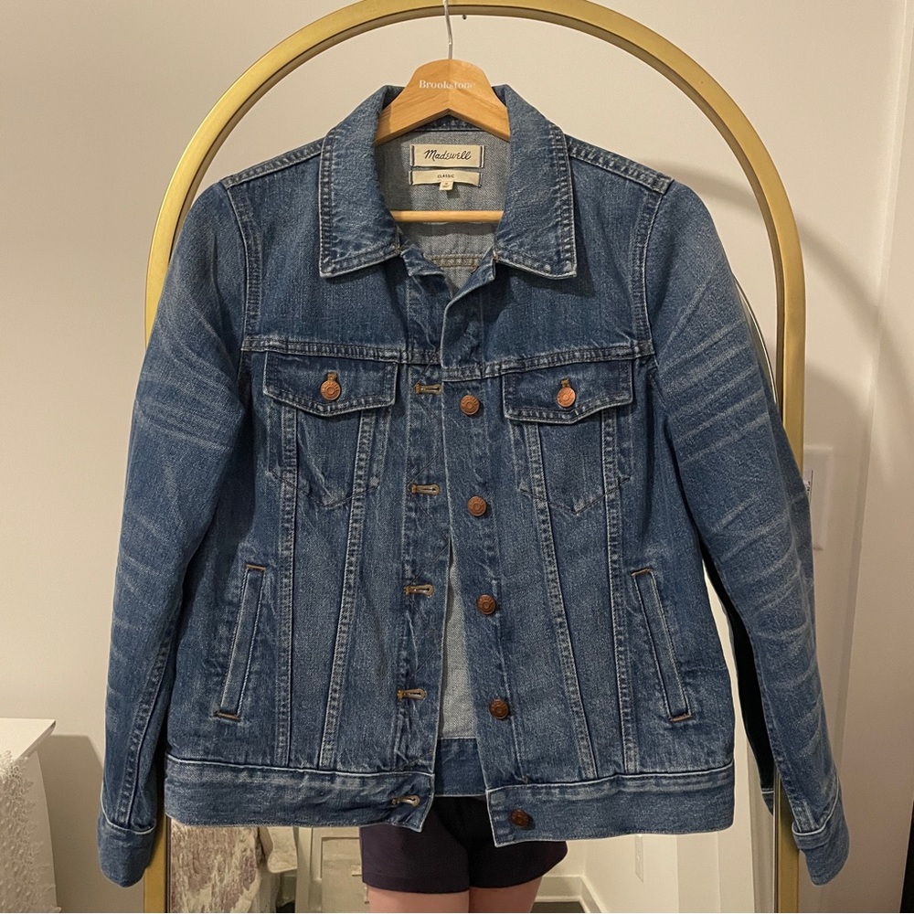 Madewell Blue Jean Jacket Classic Denim Style Medium